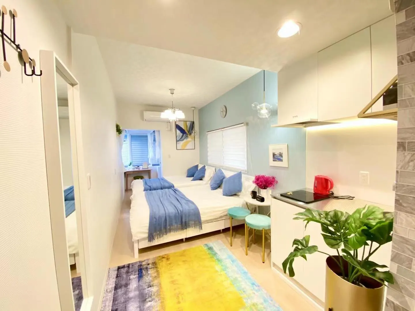 Apartment D1池袋中心 交通便利 车站10分钟 最大3人 Ikebukuro Center 10 Mins To St Max 3P 直达新宿 涉谷 表参道 池袋 上野 代代木 银座 原宿 Tokyo Japan